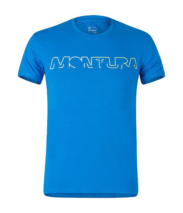 Montura tričko Brand, modrá, XL